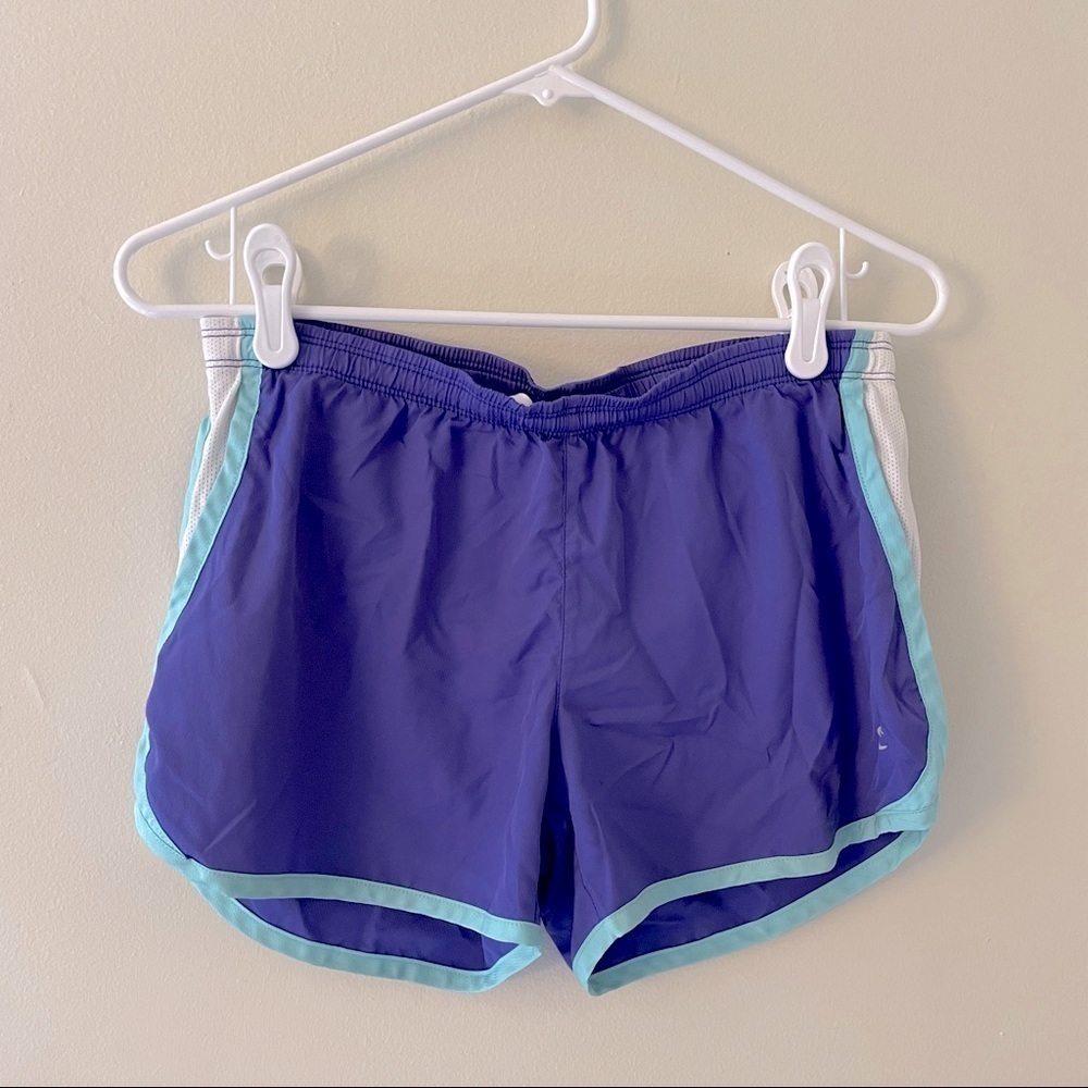 Champion‎ power train running shorts exercise purple white and aqua women casual